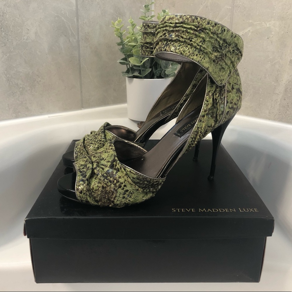 STEVE MADDEN LUXE DAME STILETTO HEELS (11M)